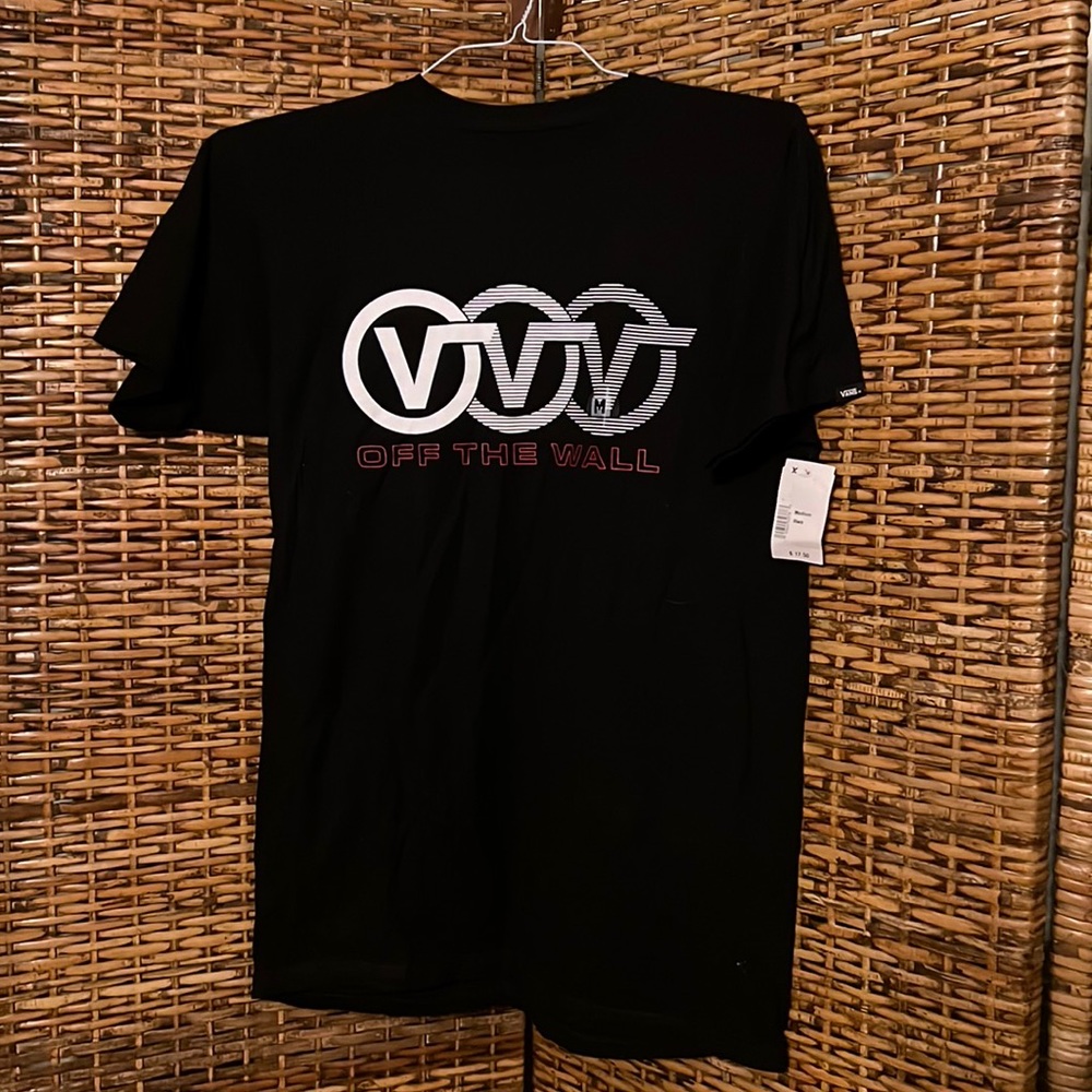 NWT Van’s Black T- Shirt size M